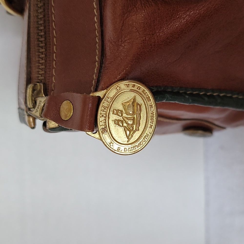 Brahmin vintage brown leather handbag - Picture 2 of 16